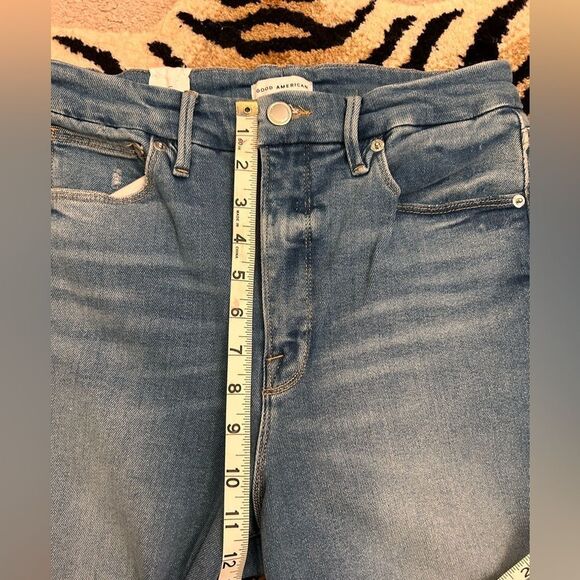 Good American Good Waist Jeans, Waist-Nipping Skinny High Rise Size 10/30 NWT - Picture 6 of 9